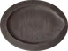ATS UOH10 - Oval Wood Underliner, 11½" Length, Walnut Stain, Hand Wash Only - 1/Case 1 image