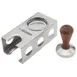 AMPTO 5963175 Bezzera Coffee Tamper with Station & Blind Filter for Commercial Espresso Machines 1 image