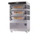 AMPTO AMALFI B3X 52" Electric Pizza Oven, Triple Deck, (18) 12" or (6) 18" Pizza Capacity 1 image