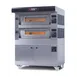 AMPTO AMALFI C2 52" Electric Pizza Oven, Double Deck, (18) 12" or (8) 18" Pizza Capacity 1 image