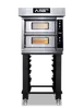 Moretti Forni ID-D 72.72 28" Electric Pizza Deck Oven, 2‑Deck Stone, Dual‑Power, 8.4kW, 230V 1 image