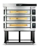Moretti Forni S140E3 55" Electric Pizza Deck Oven, 3‑Deck Brick, Dual‑Power Heat 1 image