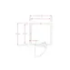 American Panel 6X6C-O 6' X 6' Outdoor Walk-In Cooler, Floorless, Remote Refrigeration 1 image