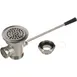 AllPoints 1001017 Lever / Twist Waste Drain, Male Connection - Stainless Steel Drain 1 image