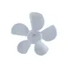 AllPoints 1241349 Fan Blade – 5½" Diameter Lexan Clear for Commercial Refrigeration, Fan Part 1 image