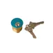 AllPoints 1341144 Cylinder Lock with (2) Keys 1 image