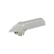 AllPoints 221057 Valve Handle, 2-7/8"L X 7/8"D, 0.35"D-Stem, Zinc, Chrome-Plated 1 image