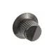 AllPoints 221230 Potentiometer Knob, 1-1/8" Od, Plastic, Black 1 image