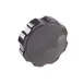AllPoints 221294 Knob, Fluted, 1/2-13 Thread, Black 1 image