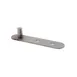 AllPoints 262668 Door Hinge, 4-9/16"L X 1"W X 1/8"D X 7/16" Od Pin, Steel 1 image