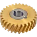 AllPoints 262852 Gear & Bushing (Worm Wheel, Brnz 1 image