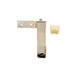 AllPoints 263244 Hinge Cartridge - 4" H X 3" W X 7/8" D Aluminum Plastic Cap, Lock Washer, Screw 1 image