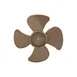 AllPoints 281293 Evaporator Fan Blade – 6" OD, 3/16" Shaft Hole, Rotation, Refrigeration Part 1 image