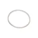 AllPoints 321282 Bowl Gasket, Standard, 6" Od X 5-3/4" Id, Clear, Rubber 1 image