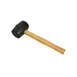 AllPoints 36568 Rubber Mallet, 3-1/2" Chemical Resistant Head 1 image