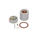 AllPoints 381362 Heat Lamp Socket, Screw Terminals, Mounting Hardware, Porcelain 1 image