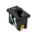 AllPoints 421015 Toggle Switch, On/Off, Spst, (2) 1/4" Tab Terminals, Black 1 image