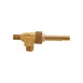 AllPoints 521062 Top Burner Valve, Body, 3/8-27 Thread, 1/4" Npt, 0.35"D-Stem 1 image