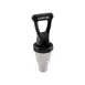 AllPoints 561196 S Faucet - Plastic Beverage Dispenser Part, Chrome Finish, 4" Length - 1/Case 1 image