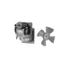 AllPoints 681229 Bun Toaster Motor, cooling fan blade, 115v 1 image