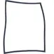 AllPoints 8014945 Door Gasket 1 image