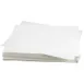 AllPoints 851348 Filter Paper - 100/PK, 13-1/2" X 20-1/2" with 1-1/4" Hole 1 image