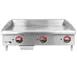 APW Wyott EG-36S Countertop Electric Griddle with 36" x 19.5" Surface, Thermostatic Controls, 208/240v  3 image