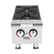 APW Wyott GHP-2S 12" Countertop Gas Hotplate with (2) Burners, Manual Controls, 44.000 BTU 1 image
