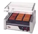 APW Wyott HRS-50S 34" HotRod Hot Dog Grill w/ Infinite Controls, 10 Slanted Tru-Turn Rollers 1 image