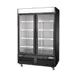 Arctic Air ARGDM49 54" 2‑Section Merchandiser Refrigerator, 49 cu ft, Black Door, R290, 1/3 HP, 115V 1 image