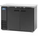 Arctic Air ABB48 49" 2 Solid Swinging Door Back Bar Cooler, 12.5 cu. ft. 1 image