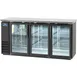 Arctic Air ABB72G 73" 3 Glass Swinging Door Back Bar Cooler, 20.7 cu. ft., 84x6-pk 12oz. Cans 1 image