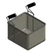 Arcobaleno APCB2 Pasta Cooker Basket, Size #2, 4082 Grams Capacity 1 image