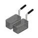Arcobaleno APCB7SET2 Pasta Cooker Basket Set, Set of (2) Size #7 Pasta Baskets 1 image