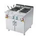 Arcobaleno APCG35D 22 Gallon Gas Pasta Cooker, Double Tank, Automatic Water Fill, 95.200 BTU 1 image