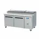 Arctic Air APP71R 71" 2-Section Refrigerated Pizza Prep Table w/ 2 Doors, (9) 1/3 Size Pans 1 image