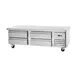 Arctic Air ARCB72 74" 4 Drawers Refrigerated Chef Base w/ Marine Edge Top 1 image