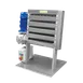 Arcobaleno ATPC250 Countertop Semi-automatic Pasta Cutter, 9-3/4" Wide Sheeter, 1/3 Hp 1 image