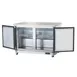Arctic Air AUC60F 61" 2-Section Worktop Freezer w/ 2 Doors, 15.5 cu. ft. 2 image