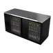 Asber ABBC-68G Back Bar Cooler with 2 Glass Door - 69-1/2"W x 28-5/8"D x 36-7/8" 1 image