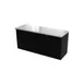 Asber ABBC-78 Back Bar Cooler with 3 Solid Door - 80"W x 28-5/8"D x 36-7/8" 1 image