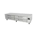 Asber ACBR-96 96" 4 Drawers Refrigerated Chef Base w/ (12) 12" x 20" Pan Capacity 1 image