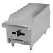 Asber AEMG-12 12" Countertop Gas Griddle with Manual Controls, 5/8" Steel Plate, 30.000 BTU 1 image