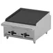 Asber AERB-24 24" Countertop Gas Radiant Charbroiler w/ (4) Burners, 80.000 BTU 1 image