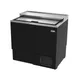 Asber AGF-36 36.63" Black Glass Froster, 162 Mugs Capacity 1 image