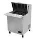 Asber APTM-27-12 27" One Section Mega Top Sandwich/Salad Prep Table w/ 1 Door, 12 pans, 6 cu. ft. 2 image