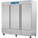 Asber ARF-72-H 82" Three Section Reach-in Freezer w/ 3 Solid Doors, Bottom Mounted, 72 cu. ft. 1 image
