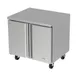 Asber AUTR-36 36" 1-Door Undercounter Refrigerator, Stainless Steel, Front Breathing, 9.2 cu. ft. 1 image