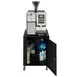 Astra Manufacturing CAR100 26" Commercial Espresso Cart with Water Jug / Black Powder-Coated Steel 3 image