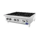 Atosa USA ACHP-6 36" Countertop Gas Hotplate w/ (6) Burners, Manual Controls, 192.000 BTU 1 image